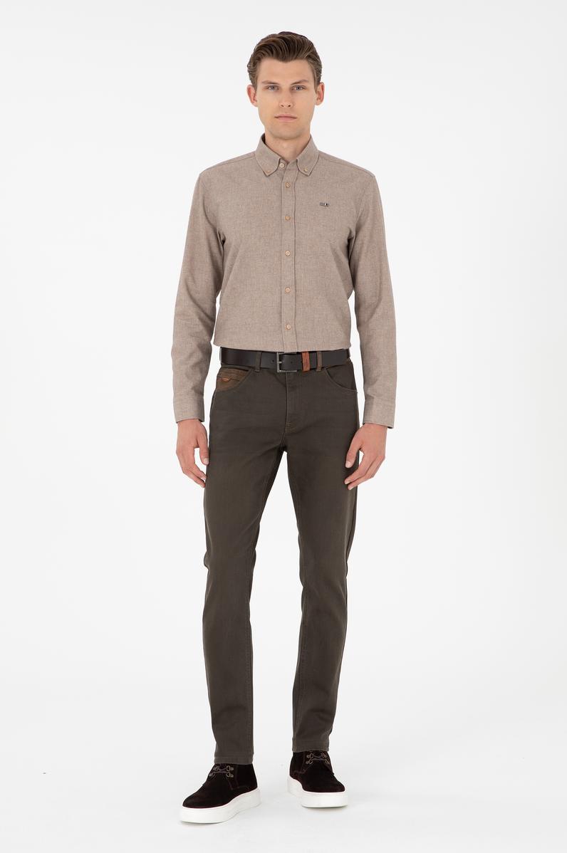 Erkek Koyu Mavi Jean Pantolon