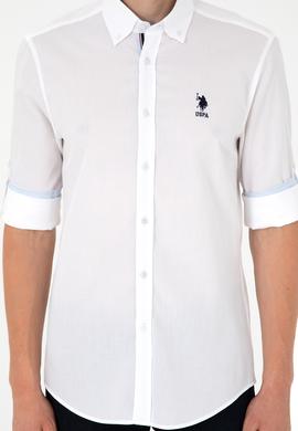 Erkek Beyaz Uzun Kollu Gömlek - 50291240006