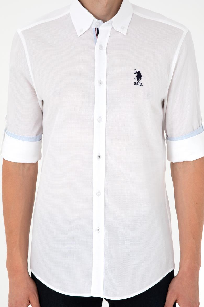 Erkek Beyaz Uzun Kollu Gömlek - 50291240006