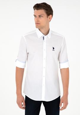 Erkek Beyaz Uzun Kollu Gömlek - 50291240006