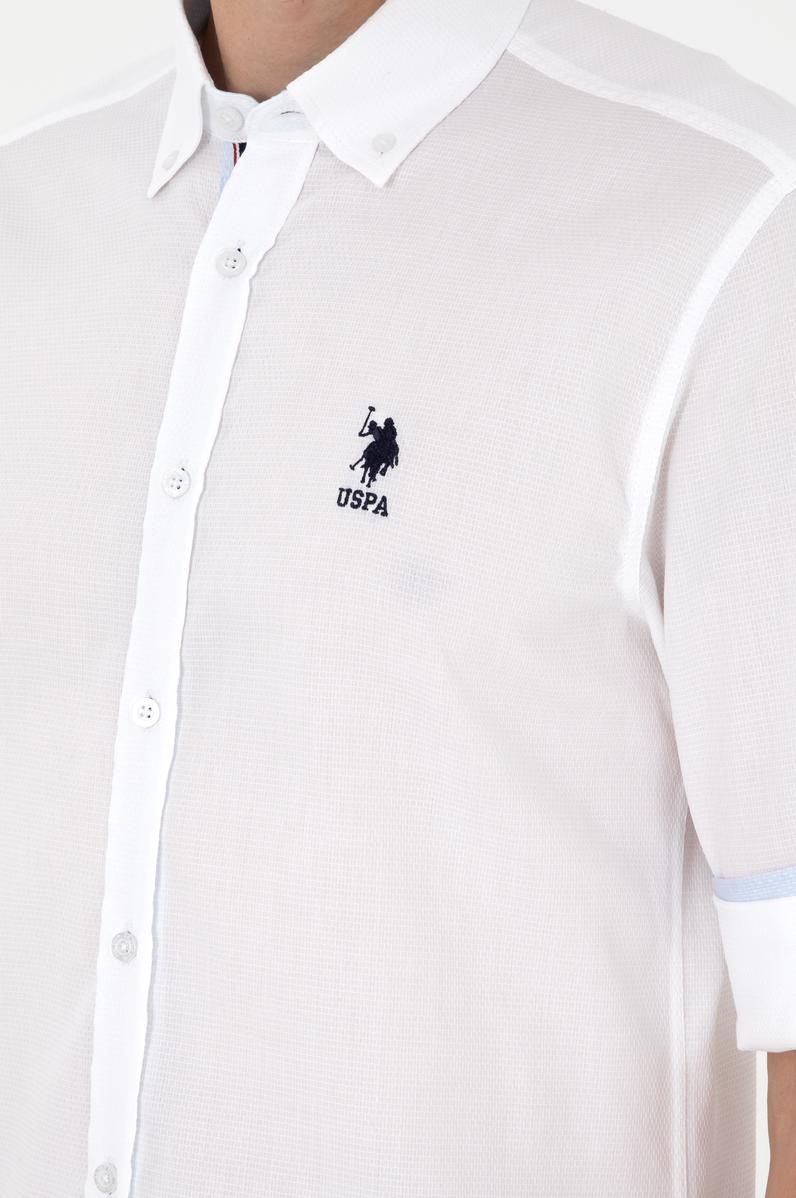 Erkek Beyaz Uzun Kollu Gömlek