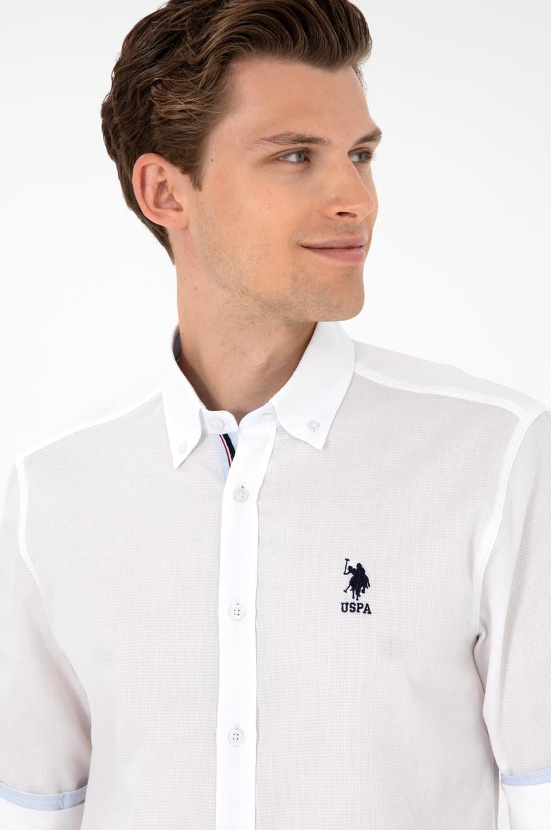 Erkek Beyaz Uzun Kollu Gömlek