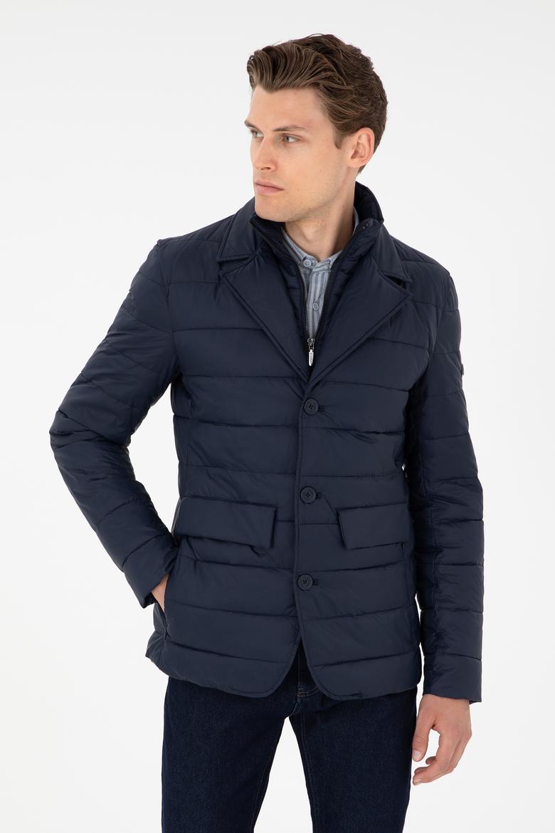 Erkek Lacivert Mont