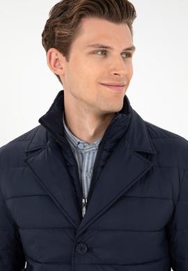 Erkek Lacivert Mont - 50290800002