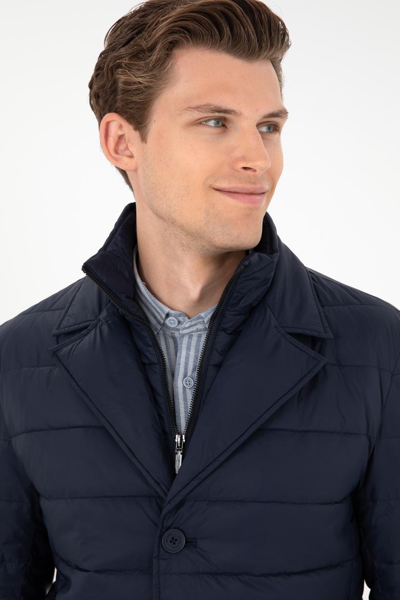 Erkek Lacivert Mont - 50290800002