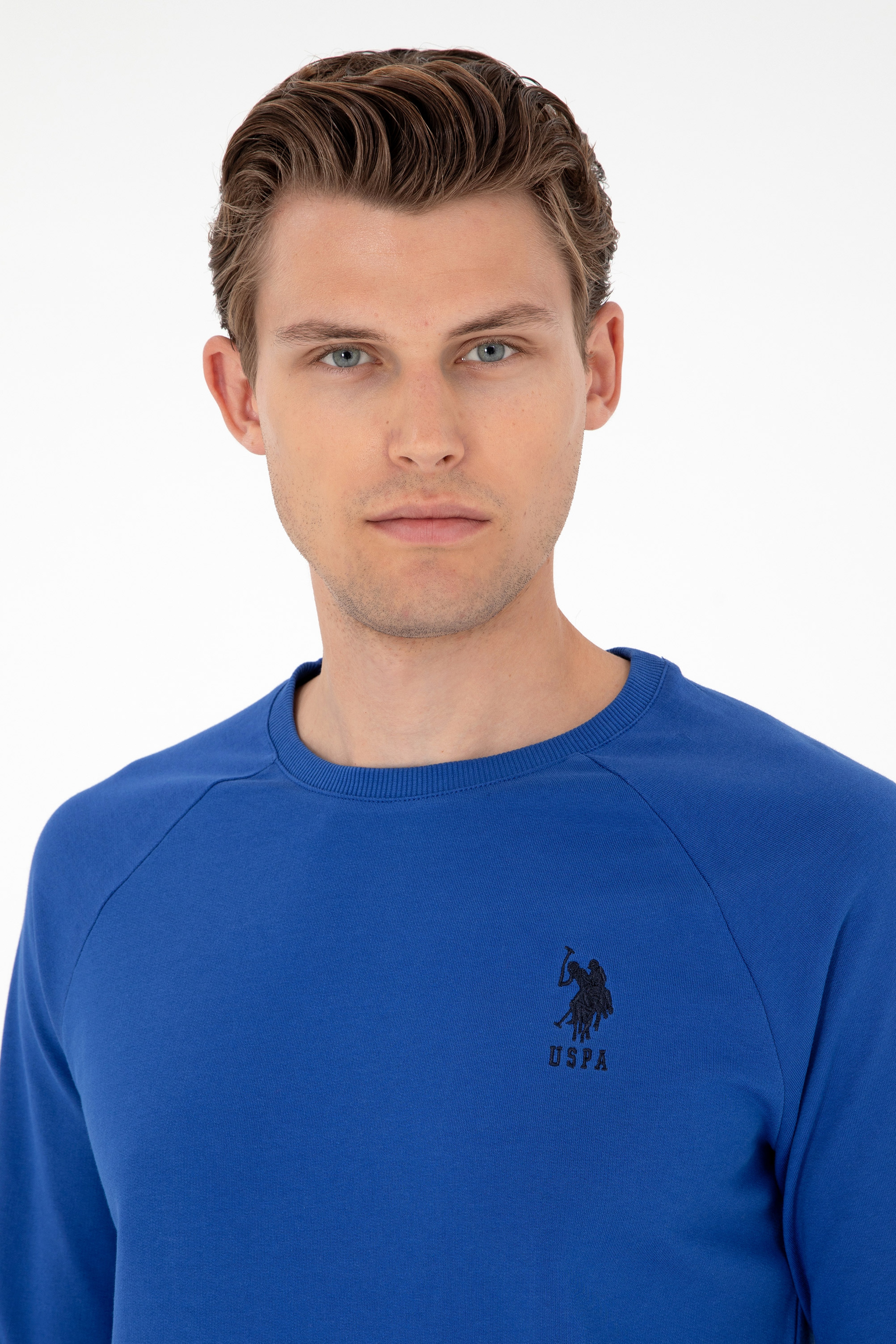Erkek Saks Basic Sweatshirt - Image 2