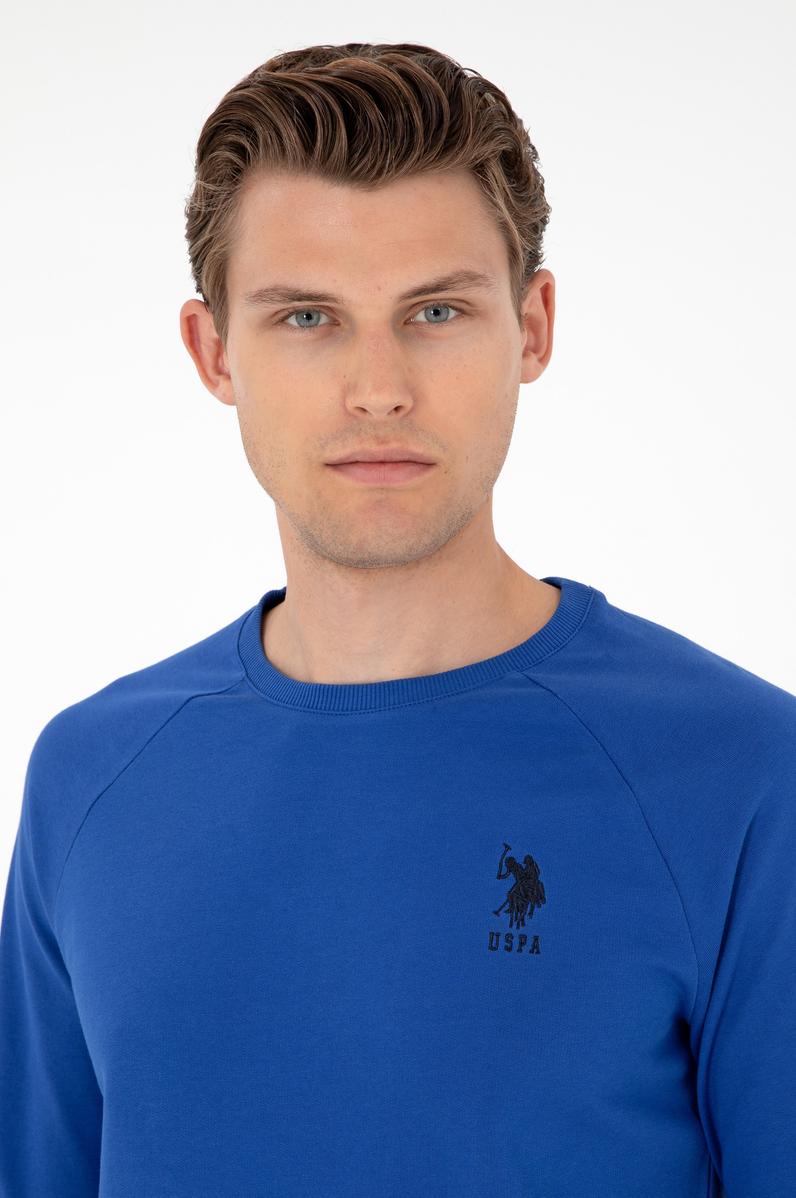 Erkek Saks Basic Sweatshirt
