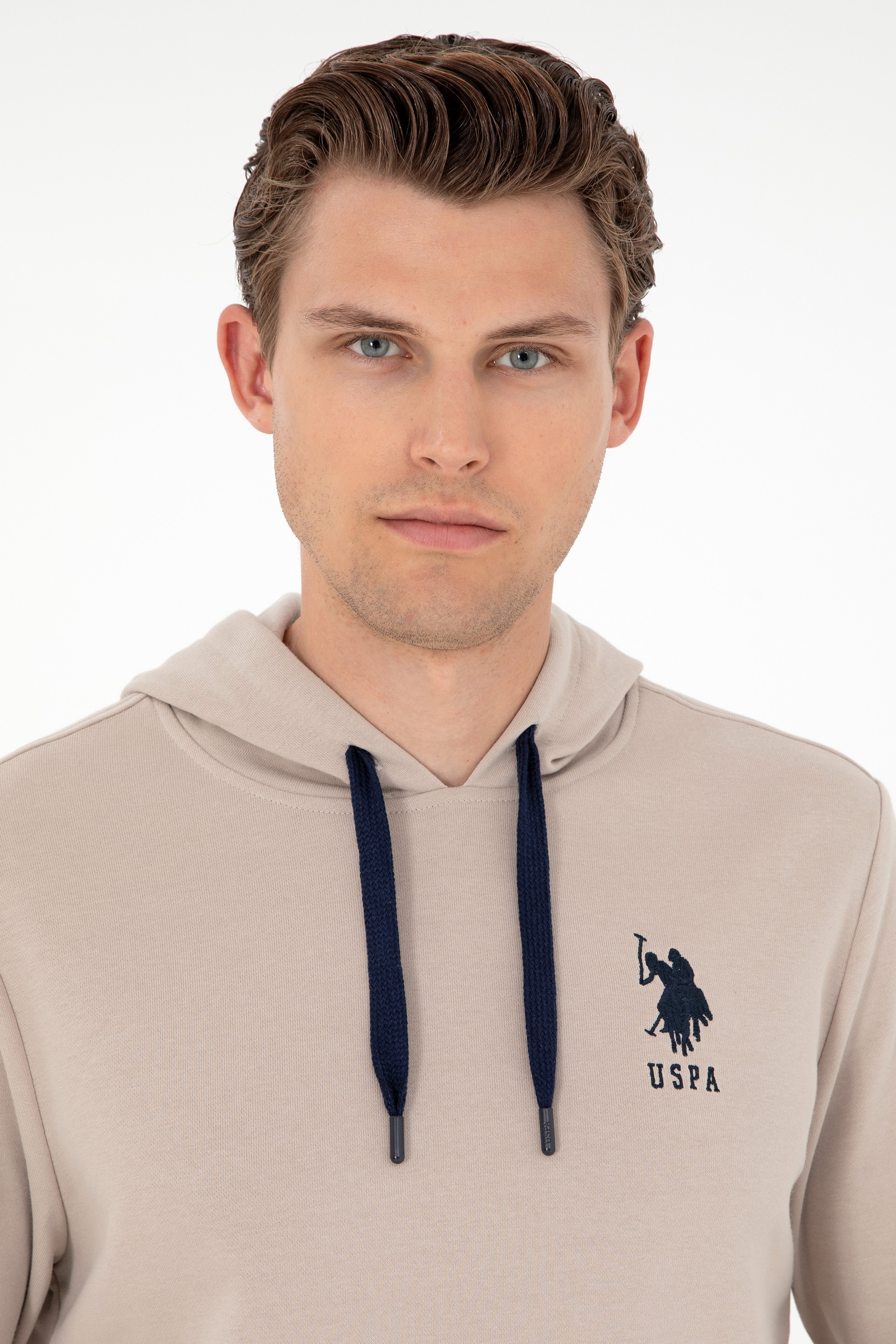 Erkek Taş Basic Sweatshirt - Image 2
