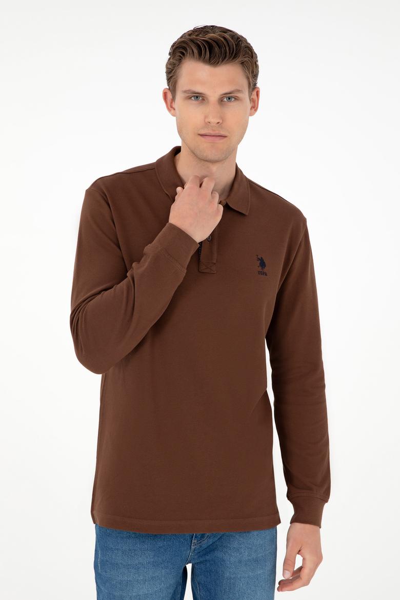 Erkek Kahverengi Basic Sweatshirt - 50289062276