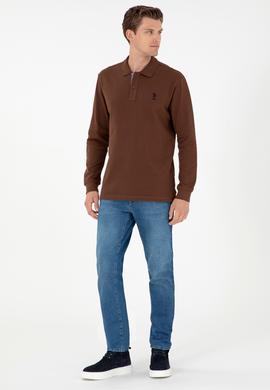 Erkek Kahverengi Basic Sweatshirt - 50289062276