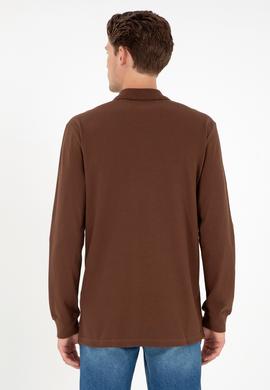 Erkek Kahverengi Basic Sweatshirt - 50289062276