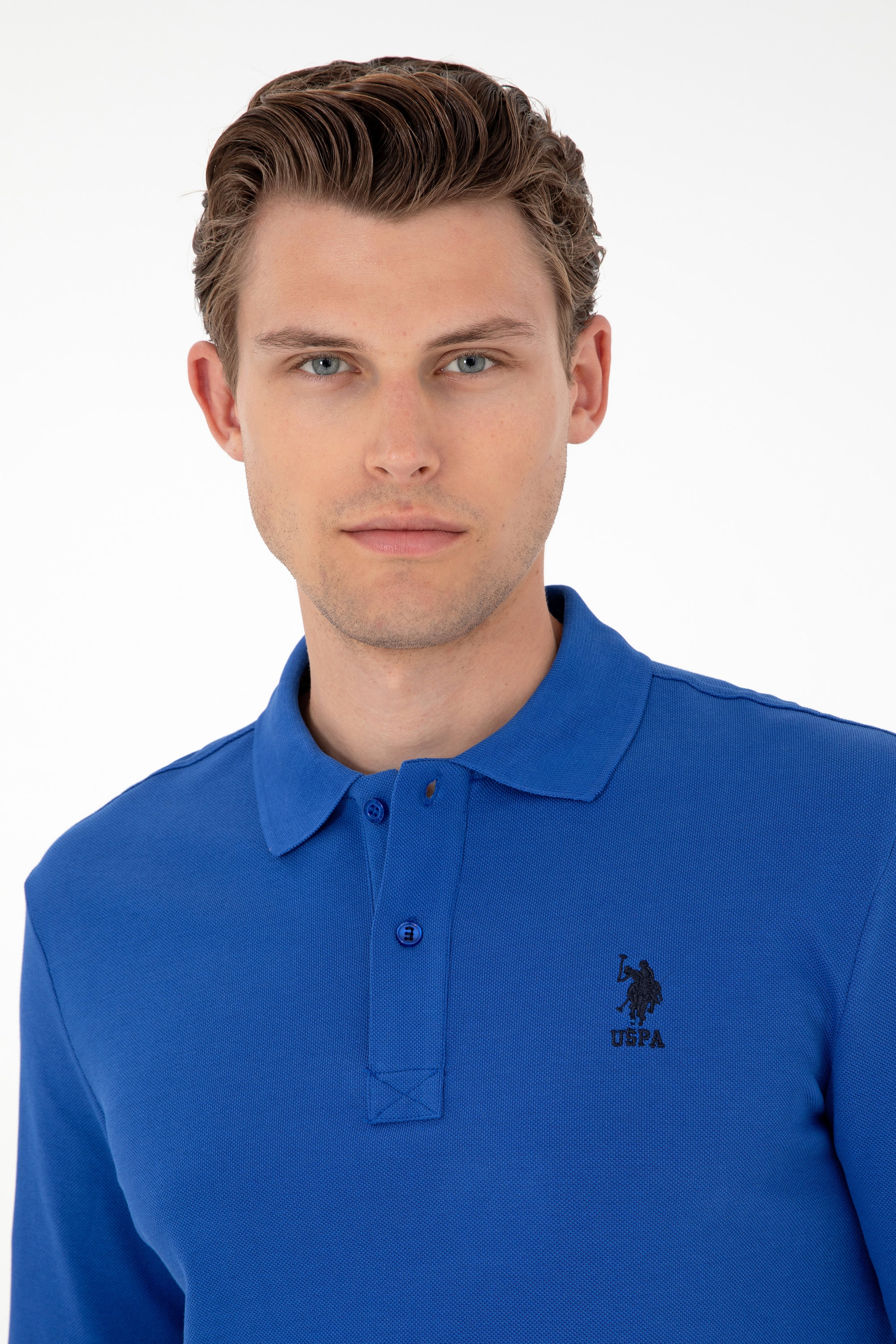 Erkek Saks Basic Sweatshirt