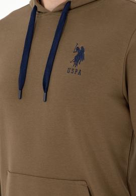 Erkek Haki Basic Sweatshirt - 50289059096