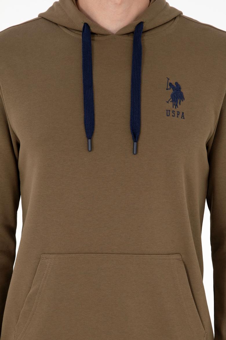 Erkek Haki Basic Sweatshirt - 50289059096