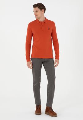 Erkek Kiremit Basic Sweatshirt - 50289060074