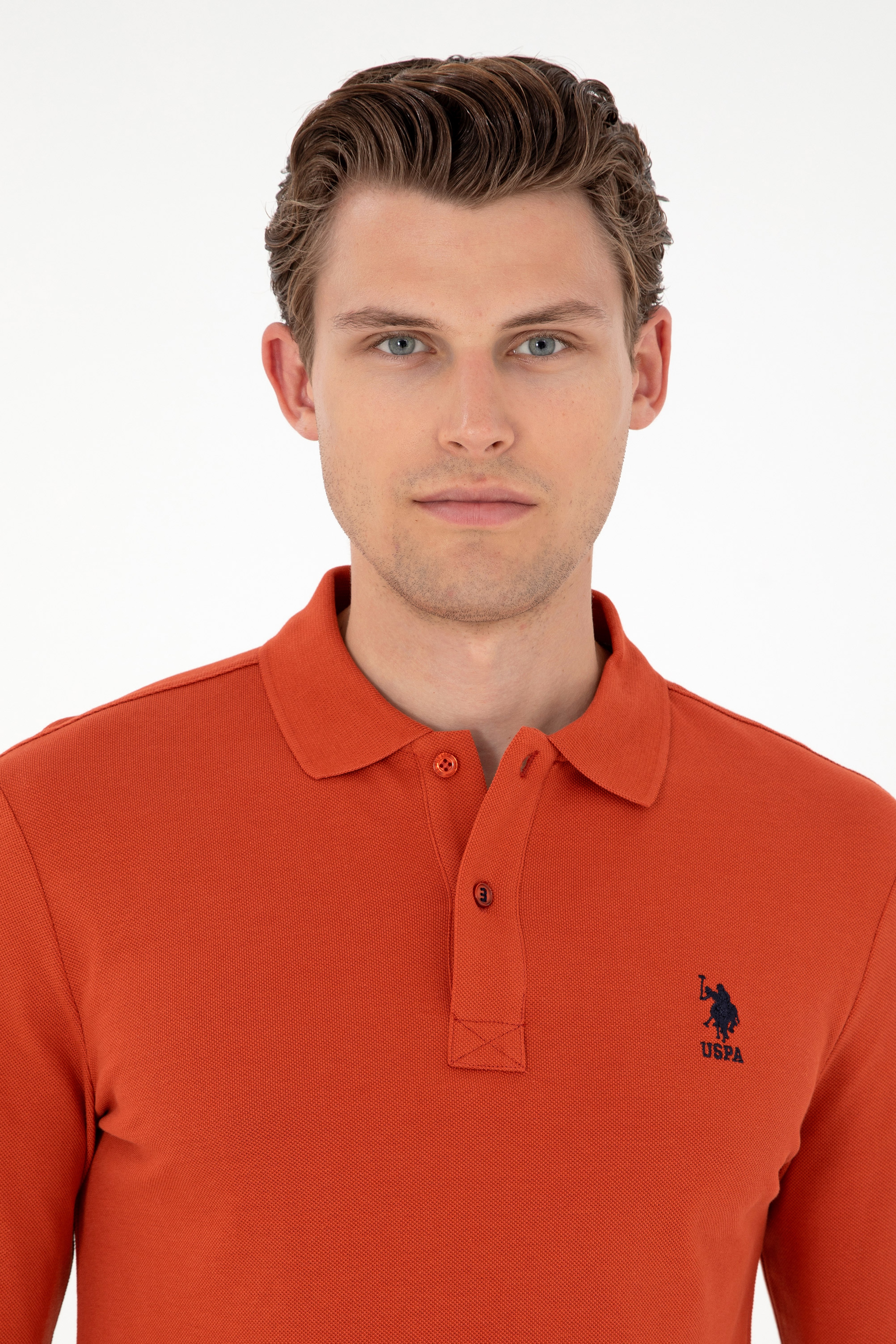 Erkek Kiremit Basic Sweatshirt - Image 2