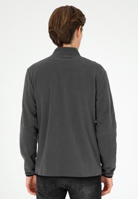 Erkek Antrasit Basic Polar Hırka - 50298066001