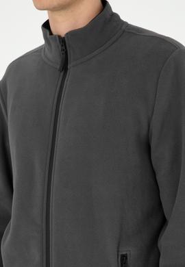 Erkek Antrasit Basic Polar Hırka - 50298066001