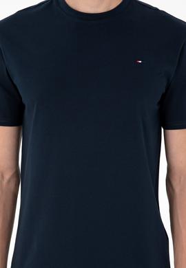 Erkek Koyu Lacivert Basic Tişört - 50297445046