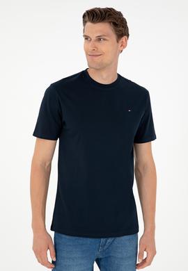 Erkek Koyu Lacivert Basic Tişört - 50297445046