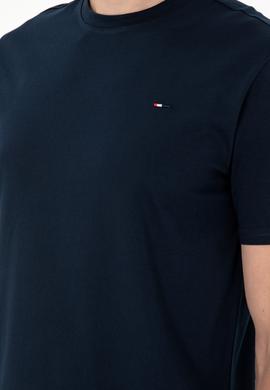 Erkek Koyu Lacivert Basic Tişört - 50297445046