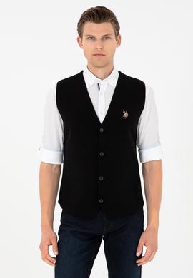 Erkek Siyah Triko Hırka - 50292677014