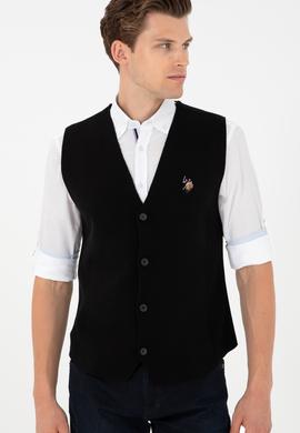 Erkek Siyah Triko Hırka - 50292677014