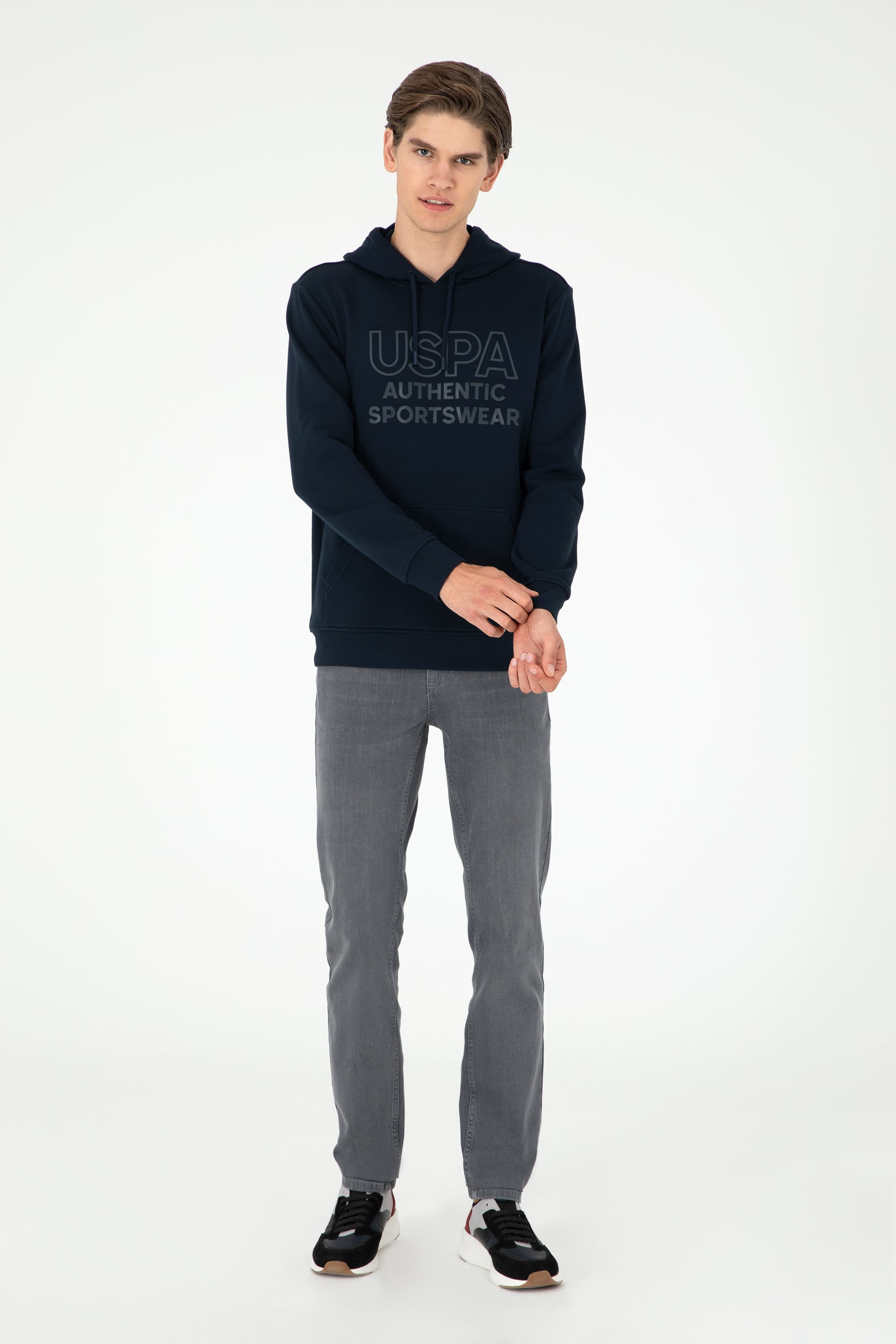 Erkek Lacivert Sweatshirt