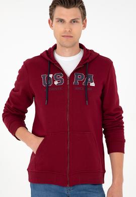 Erkek Bordo Örme Hırka - 50277970011