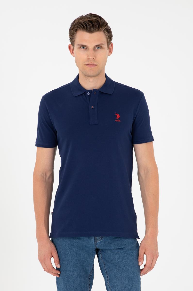 Erkek Lacivert Basic Tişört