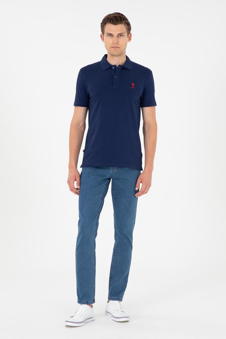 Erkek Lacivert Basic Tişört - 50245073015