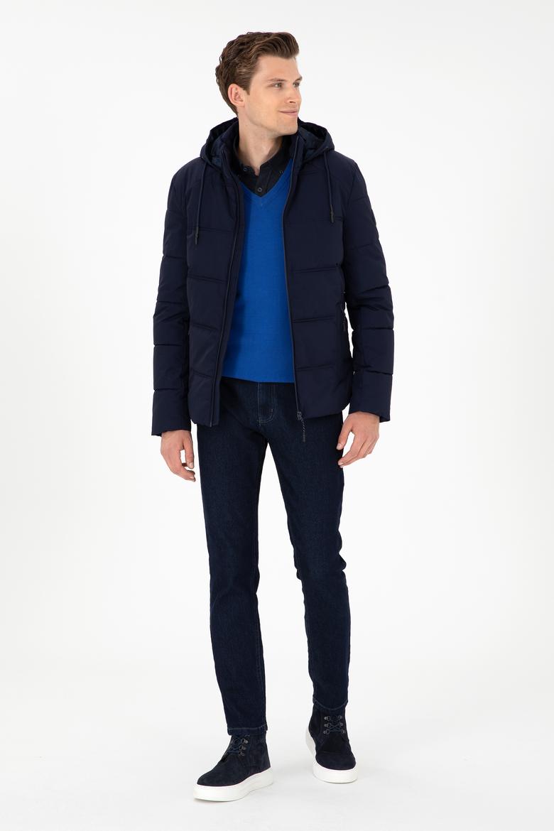 Erkek Lacivert Mont - 50290757011