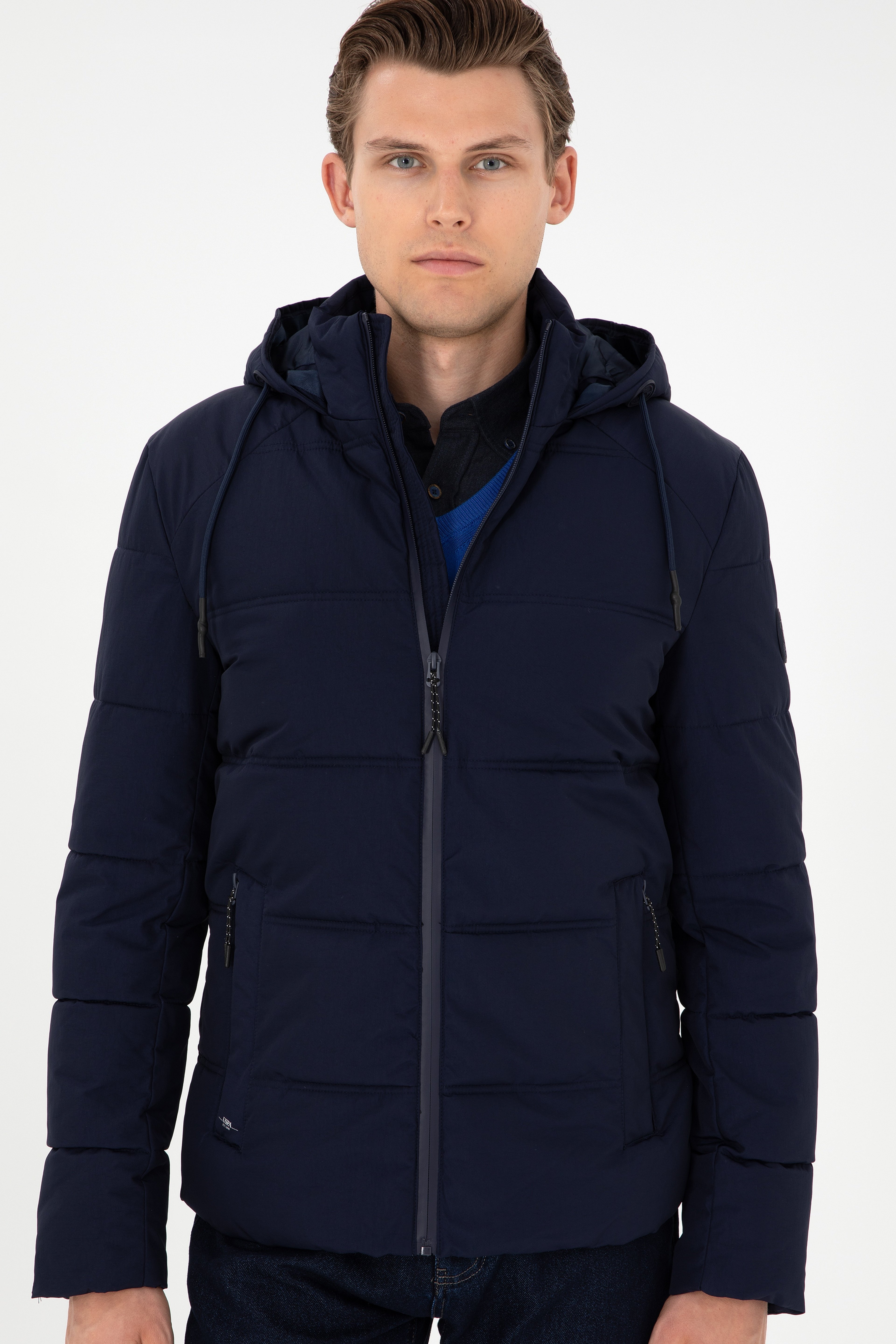 Erkek Lacivert Mont - Image 3
