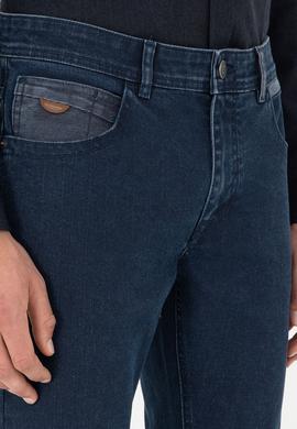 Erkek Koyu Mavi Jean Pantolon - 50289502037