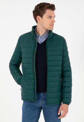 Erkek Koyu Yeşil Mont - 50291085028