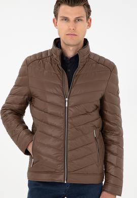 Erkek Kahverengi Mont - 50290792028
