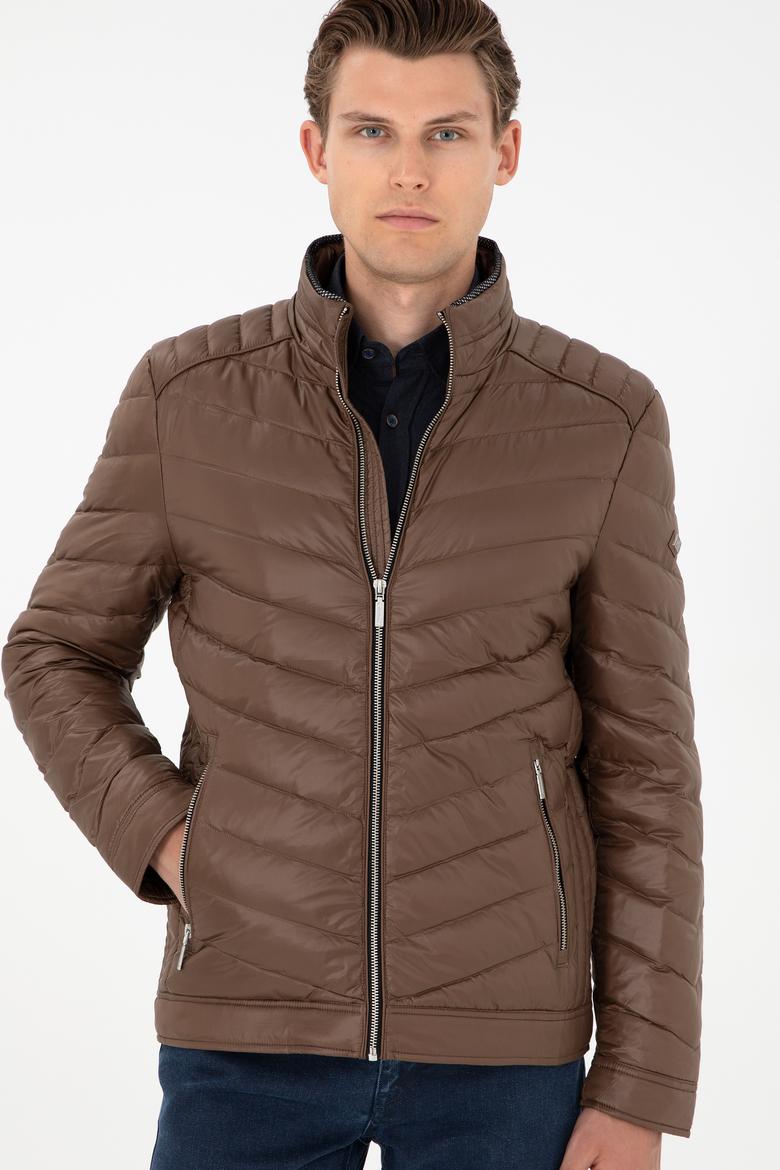 Erkek Kahverengi Mont - 50290792028