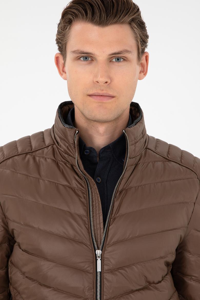 Erkek Kahverengi Mont - 50290792028