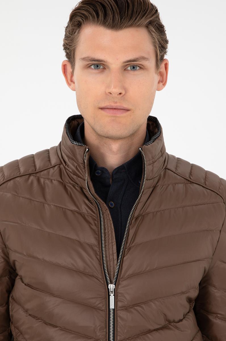 Erkek Kahverengi Mont