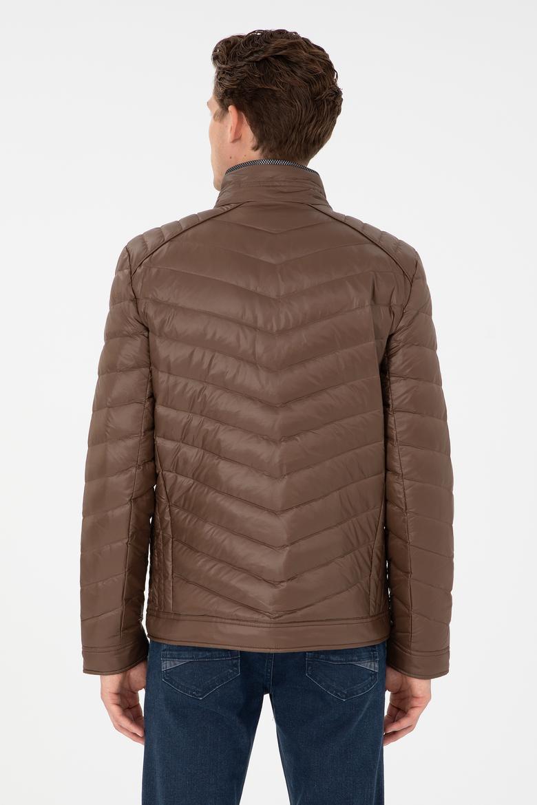 Erkek Kahverengi Mont - 50290792028