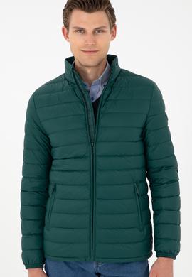 Erkek Koyu Yeşil Mont - 50291085028