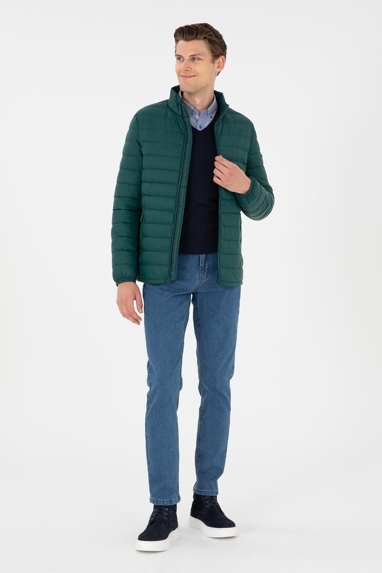 Erkek Koyu Yeşil Mont - 50291085028
