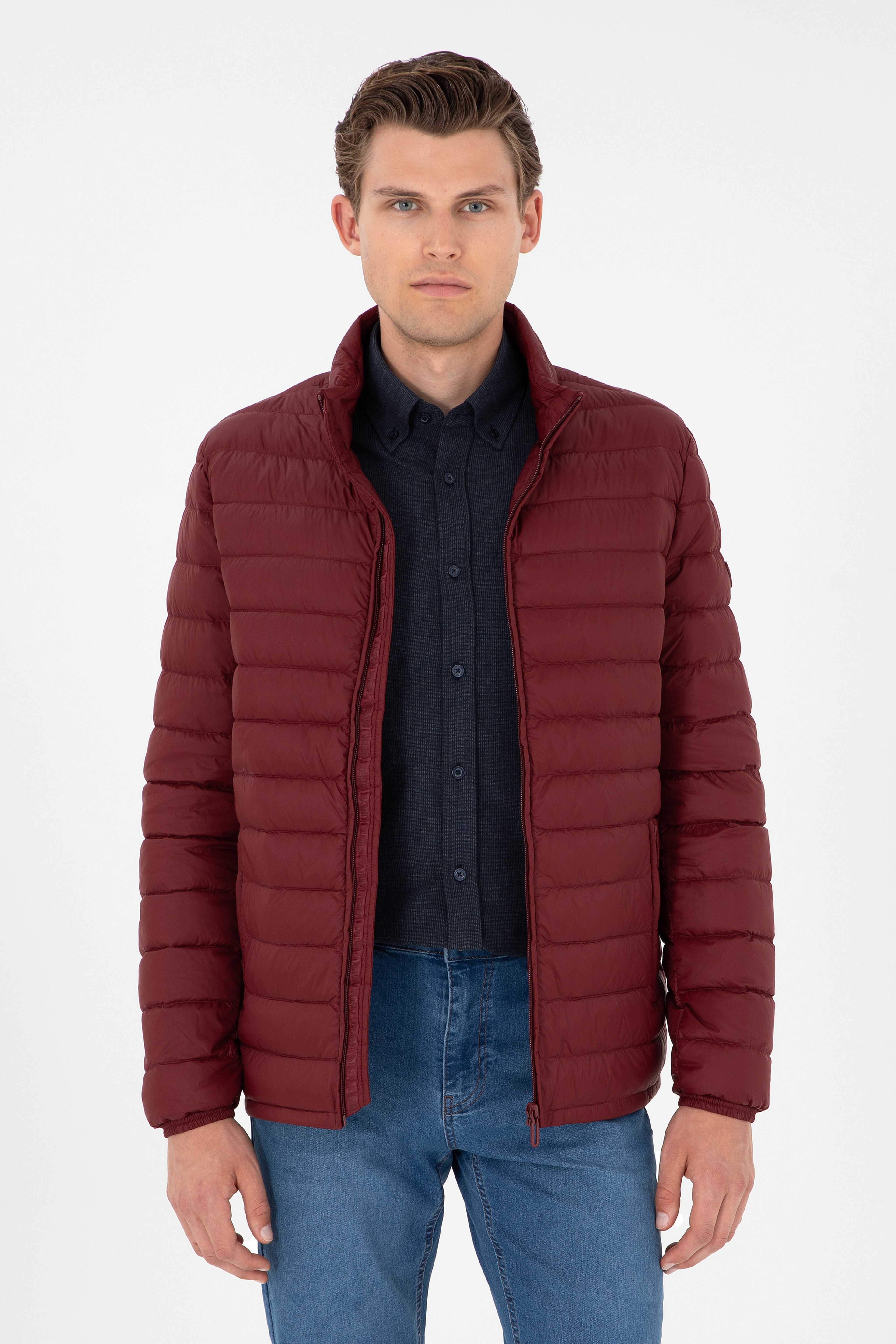 Erkek Bordo Mont - Image 1