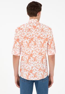 Erkek Ekru Uzun Kollu Gömlek - 50283356006