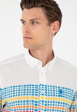 Erkek Saks Uzun Kollu Gömlek - 50283773015