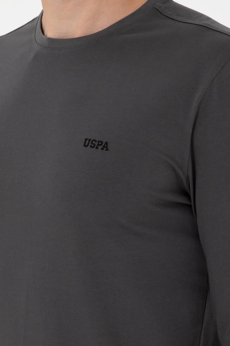 Erkek Antrasit Basic Sweatshirt