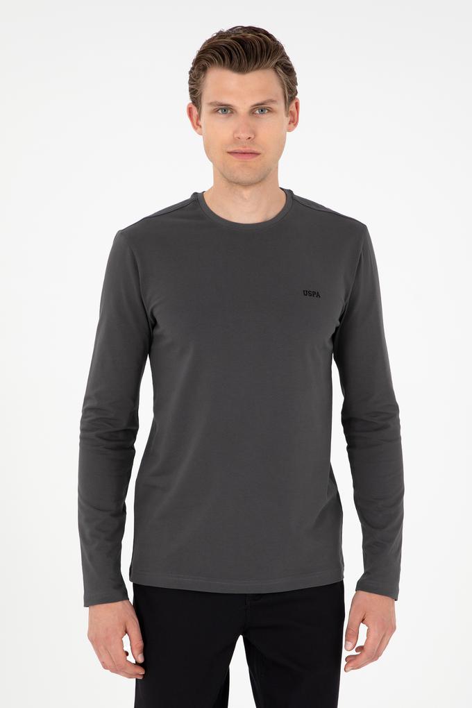 Erkek Antrasit Basic Sweatshirt
