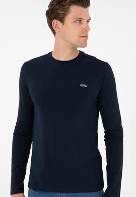 Erkek Lacivert Basic Sweatshirt - 50298246009