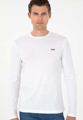 Erkek Beyaz Basic Sweatshirt - 50298246014