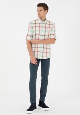 Erkek Taş Uzun Kollu Gömlek - 50290279017